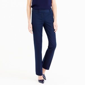J.Crew Campbell Bi-Stretch Cotton Trouser Size 8P